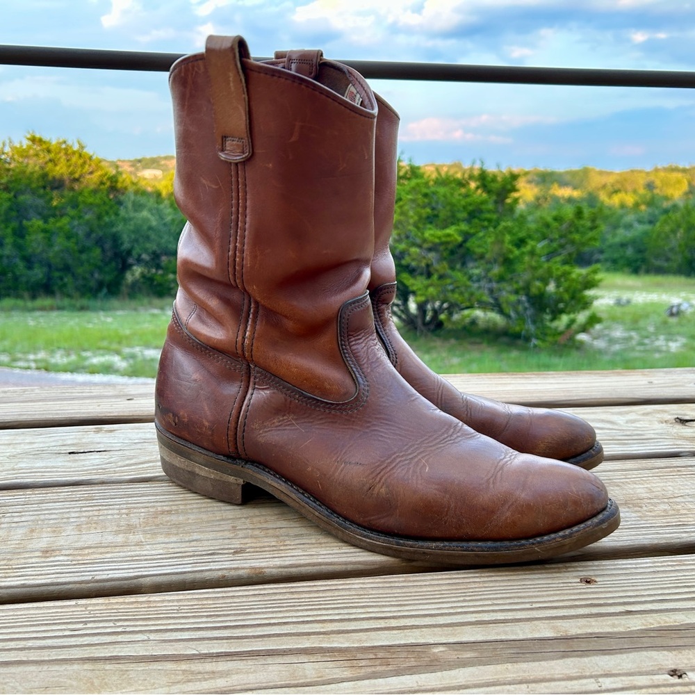 Red Wing Pecos vintage with great patina